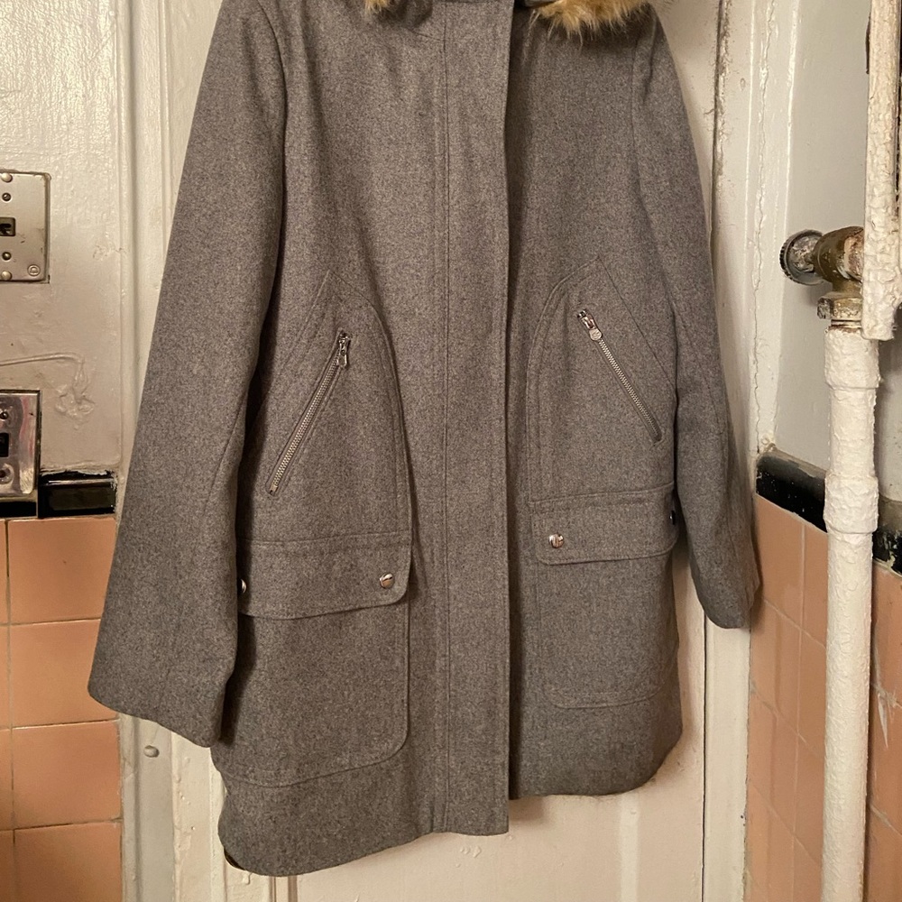 Ruby Finch carcoat with hood